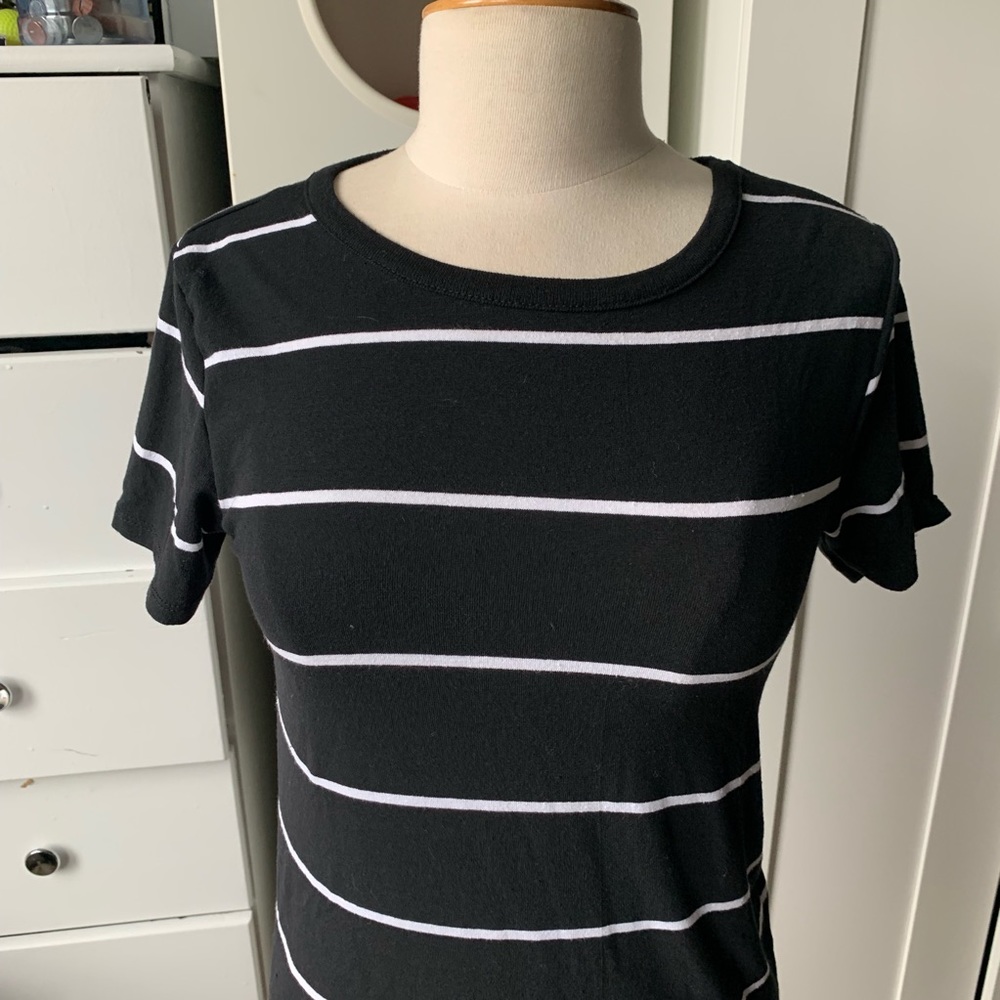 Brandy Melville// striped tee shirt dress - Picture 3 of 6